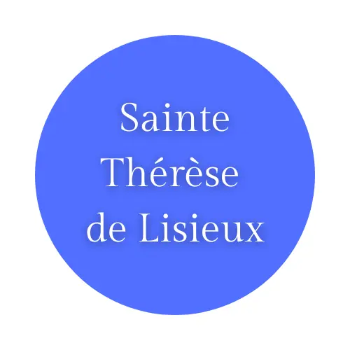 Sainte Thérèse de l'Enfant Jésus