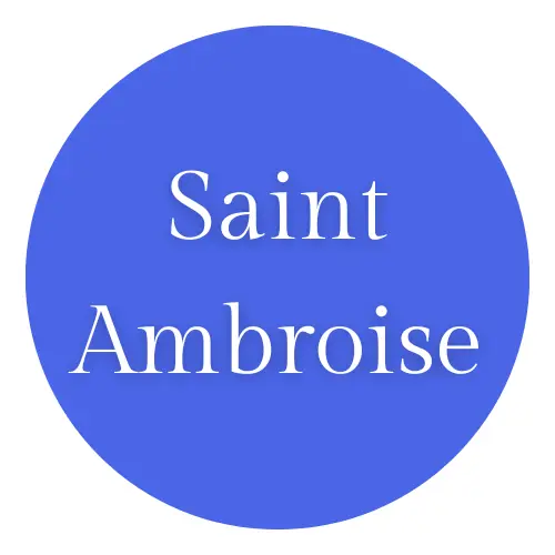 Saint Ambroise de Milan