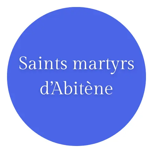 Saints martyrs d'Abitène