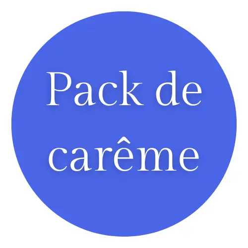 Pack de Carême : les vertus